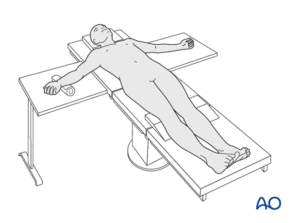 Supine position