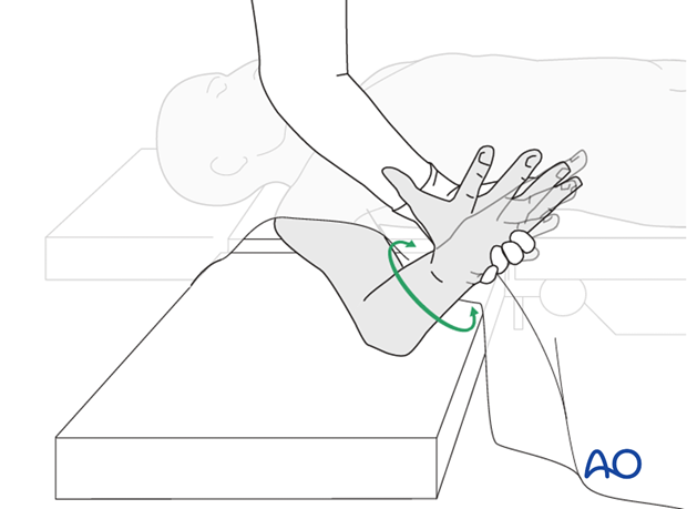 Check of osteosynthesis