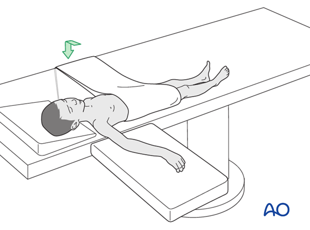 supine position