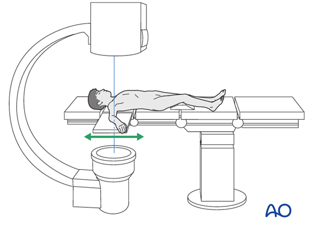 supine position