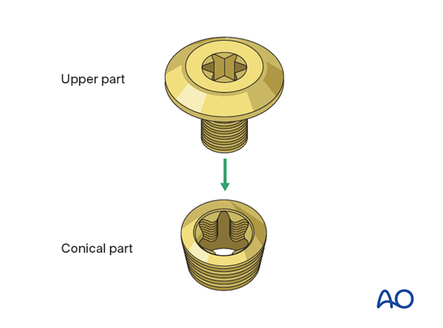 Connection screw